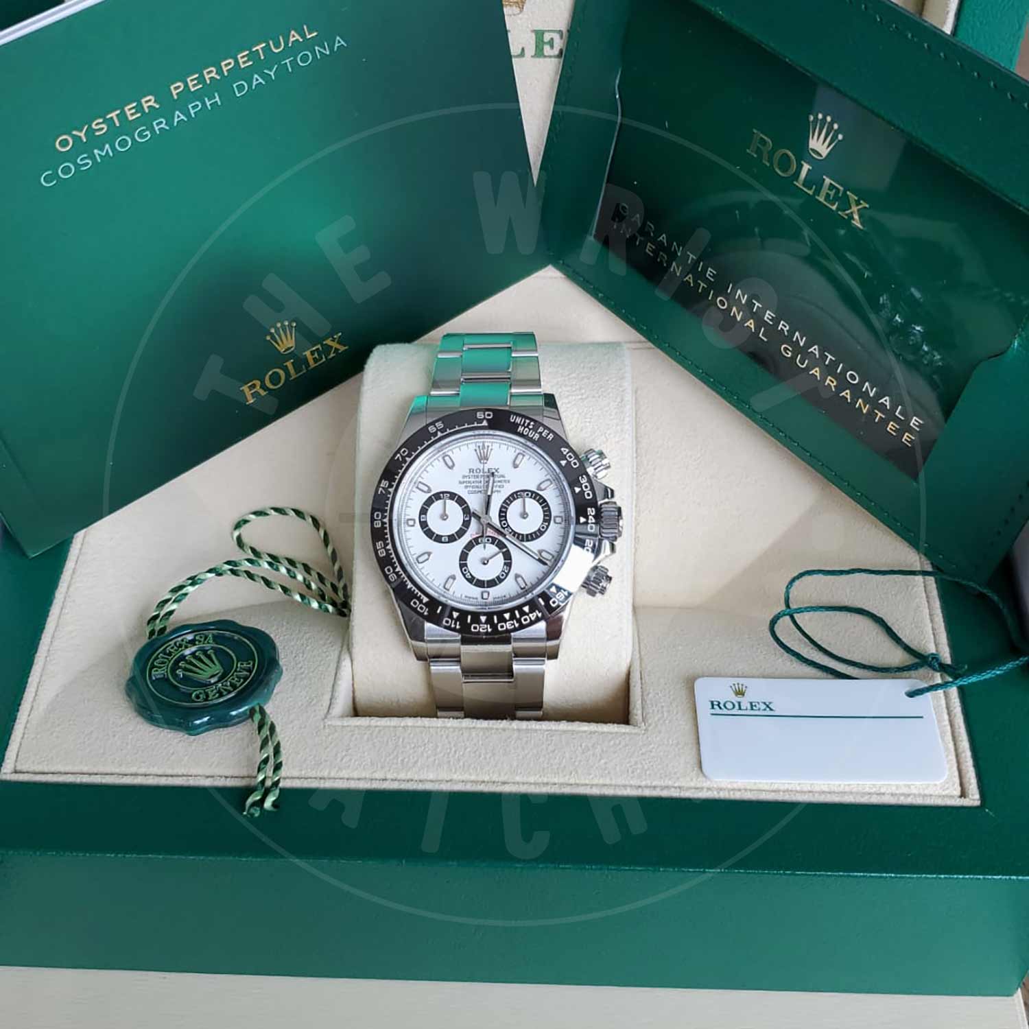 Rolex Daytona 116500LN-0001 Stainless Steel/Oystersteel White Index Dial