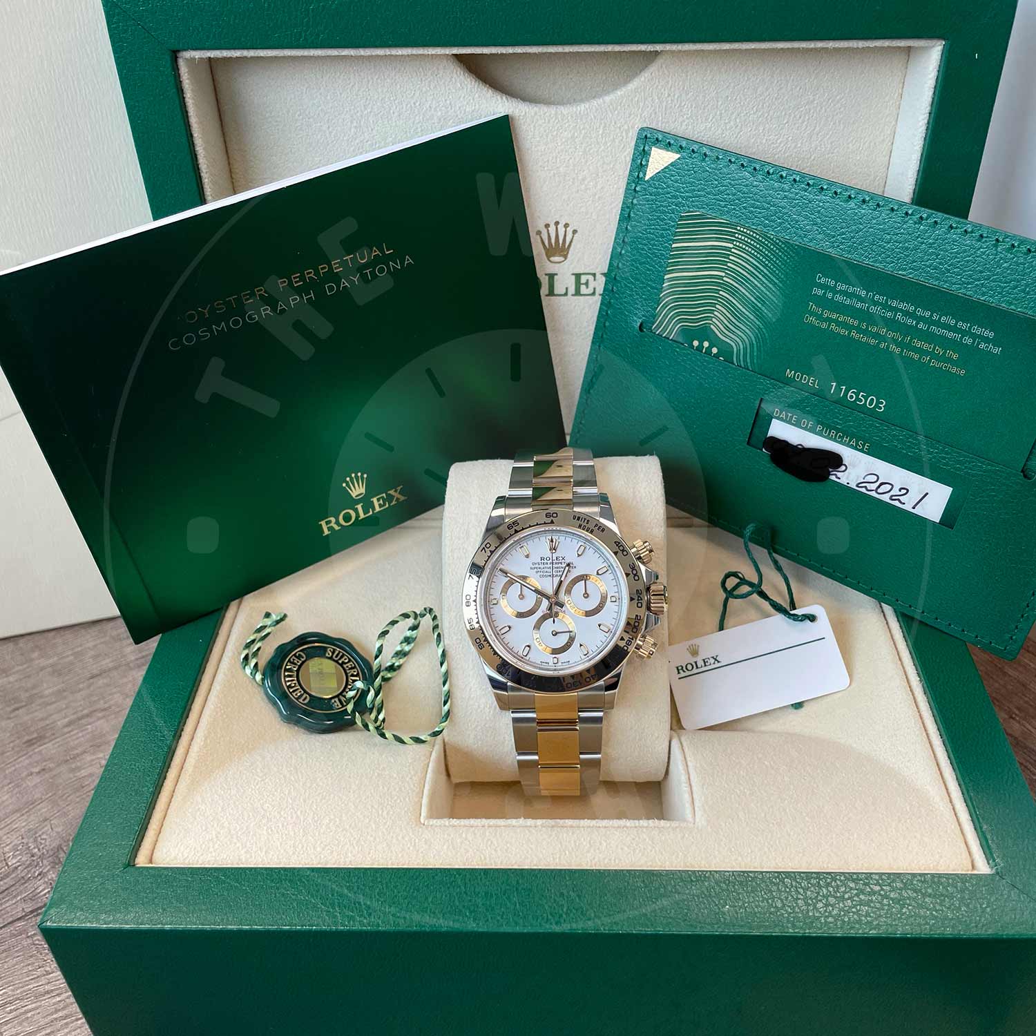 Rolex Daytona 116503 Stainless Steel/Oystersteel White Index Dial
