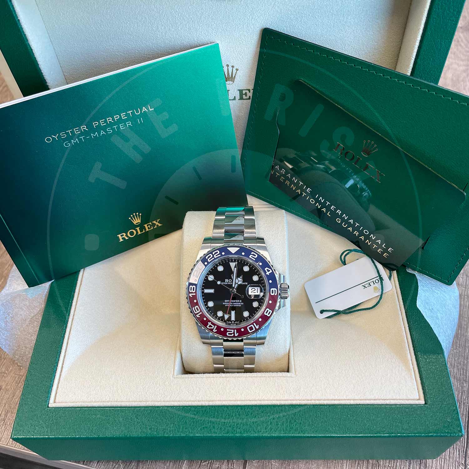 Rolex GMT-Master II M126710BLRO-0002 Stainless Steel /Oystersteel Black Index Dial