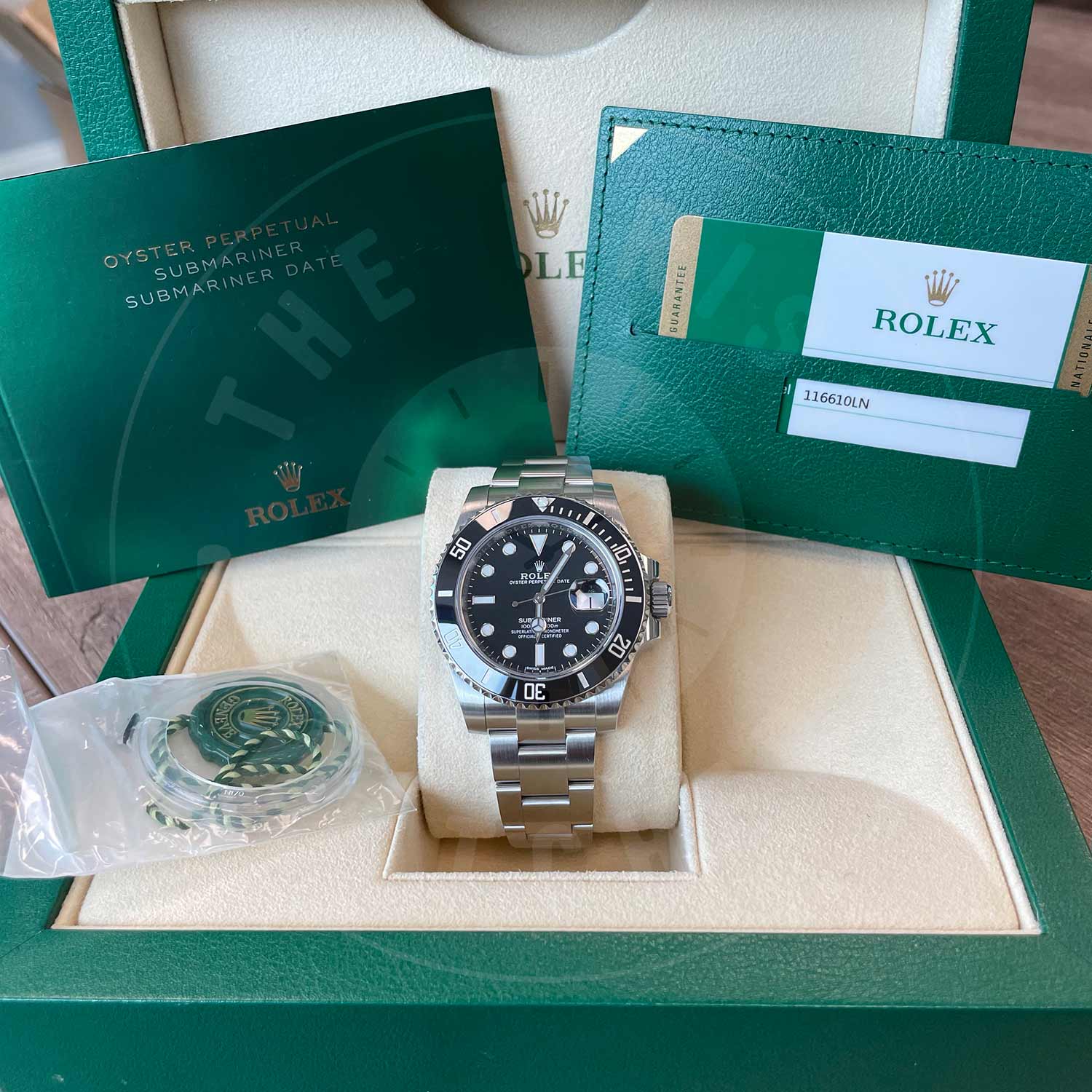 Rolex Submariner 116610LN-0001 Stainless Steel /Oystersteel Black Index Dial