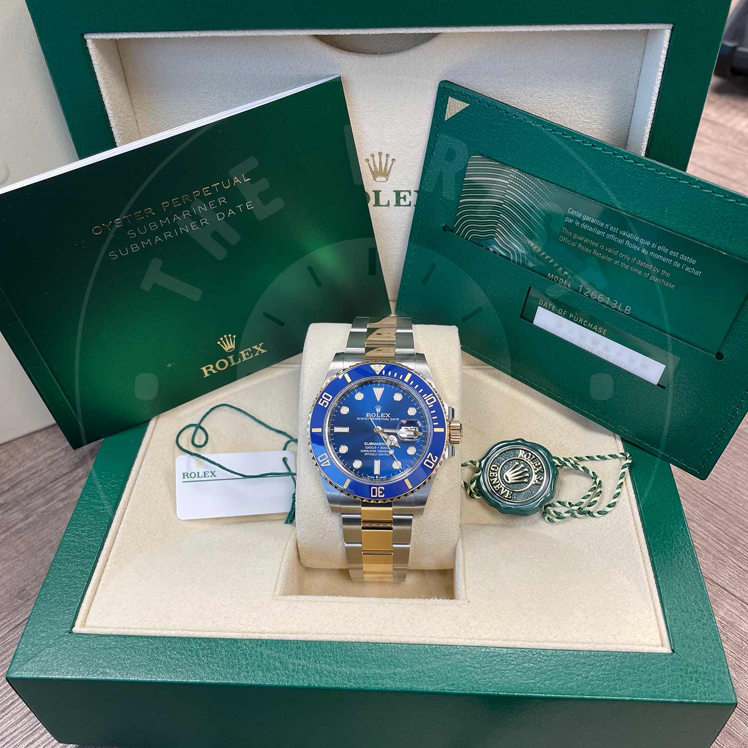 Rolex Submariner 126613LB Stainless Steel /Oystersteel Royal Blue Index Dial