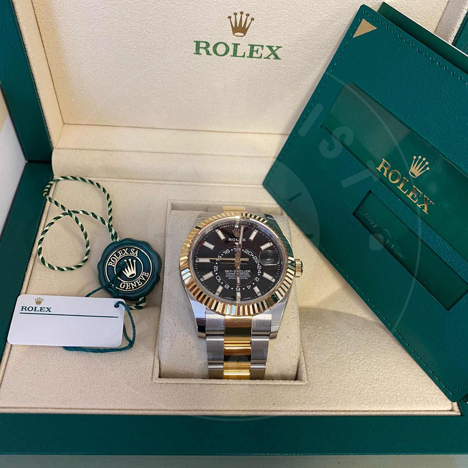 Rolex Sky-Dweller 326933 Oystersteel Black Index