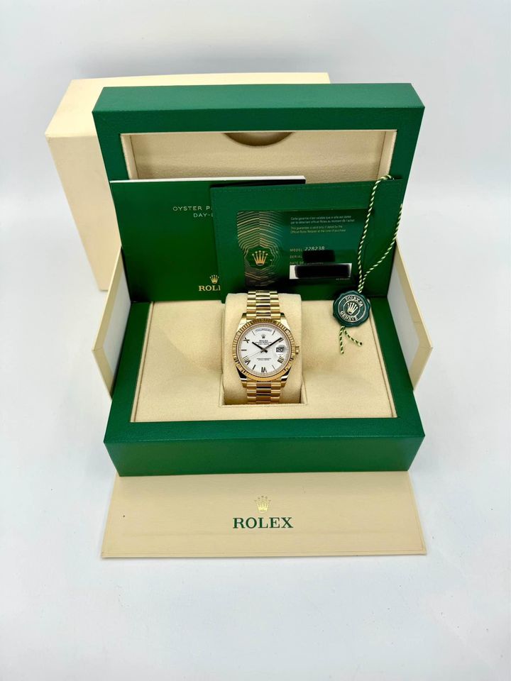 NEW 2025 Rolex Day-Date 40mm 228238 Presidential White Dial - Image 12