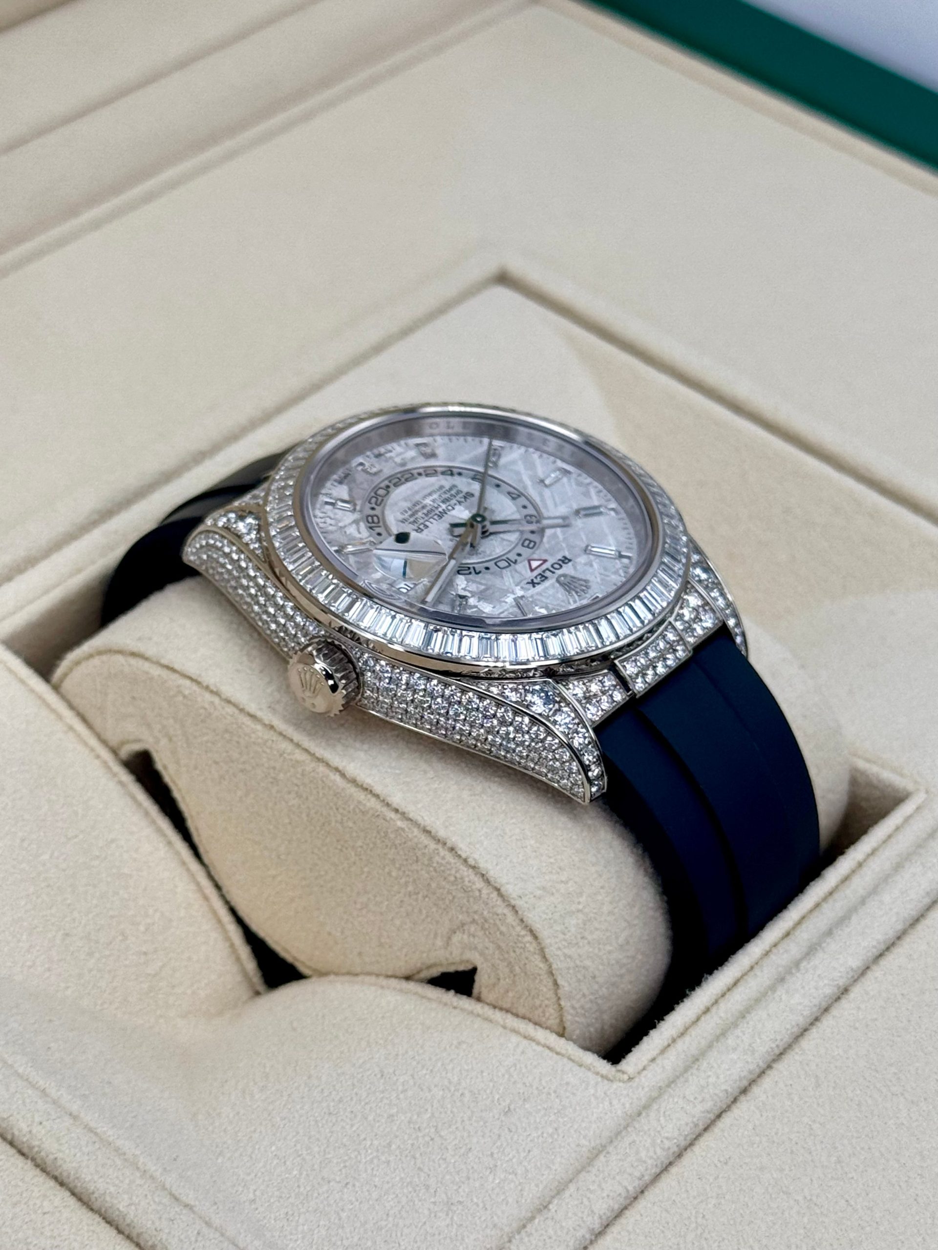 NEW 2023 Rolex Sky-Dweller Meteorite Diamond Watch 326259TBR - Image 5