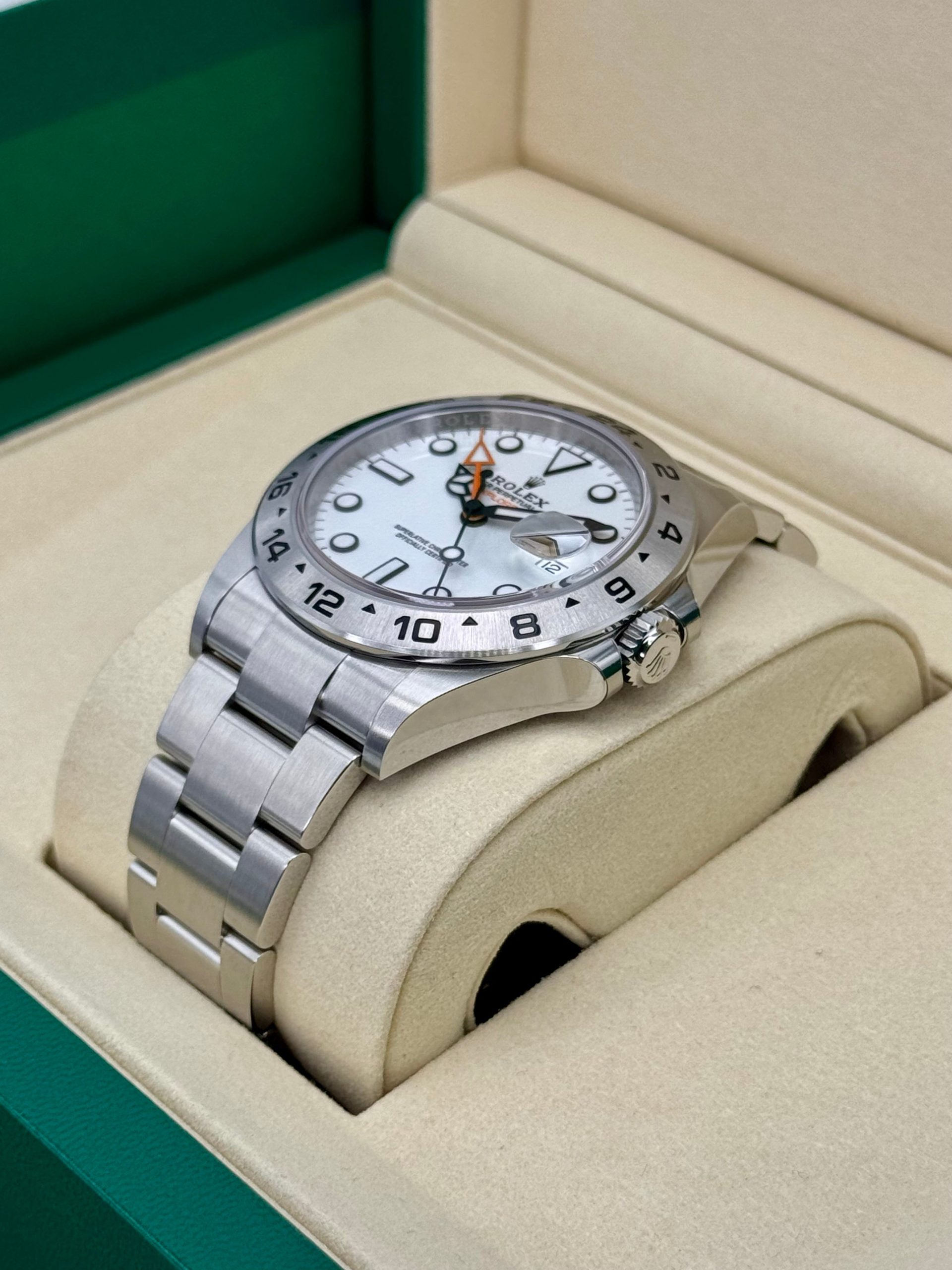 NEW 2025 Rolex Explorer II 42mm 226570 Polar White Dial - Image 5