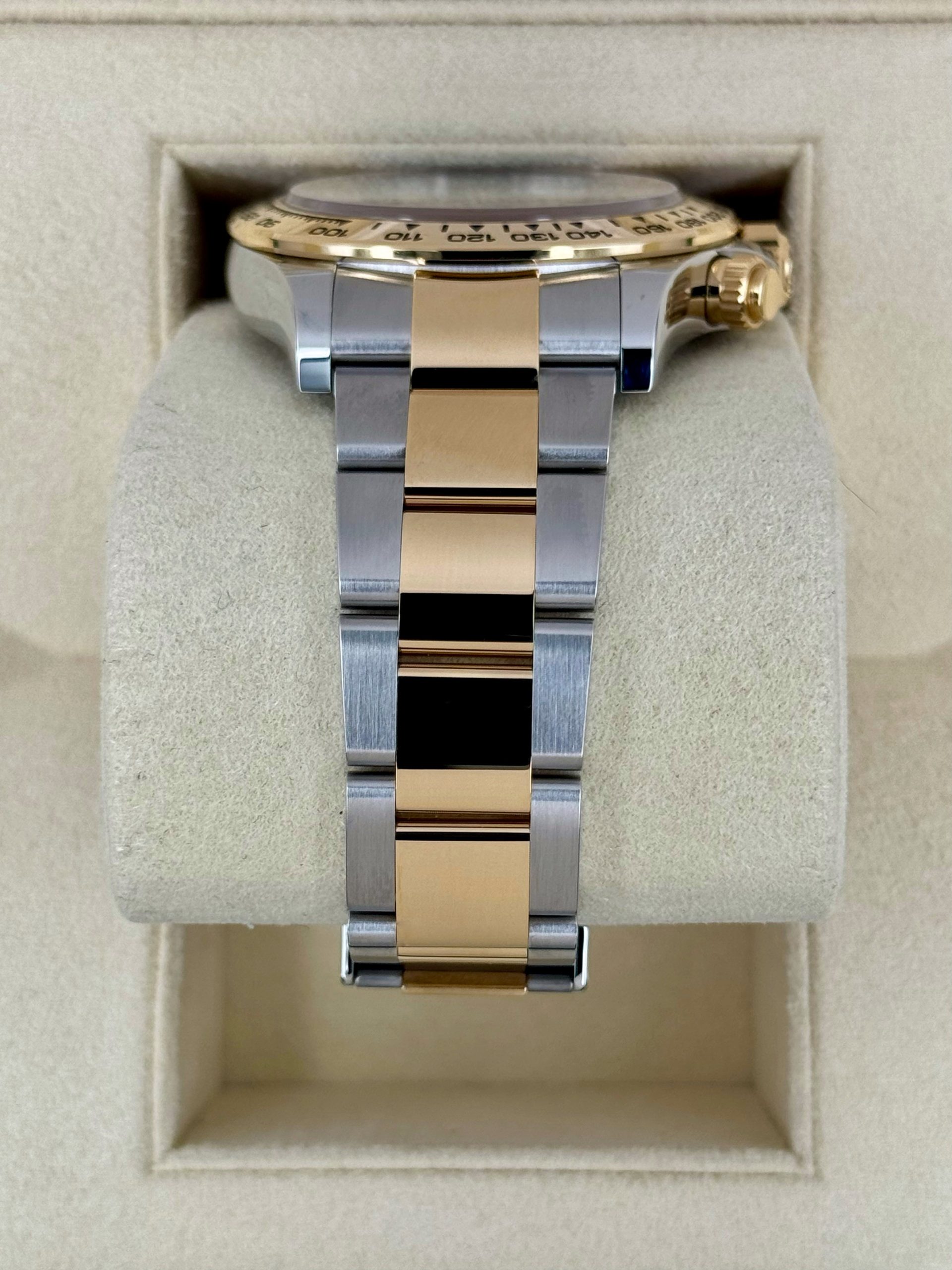 NEW 2025 Rolex Daytona 40mm 126503 Two-Tone Black Diamond Dial - Image 4