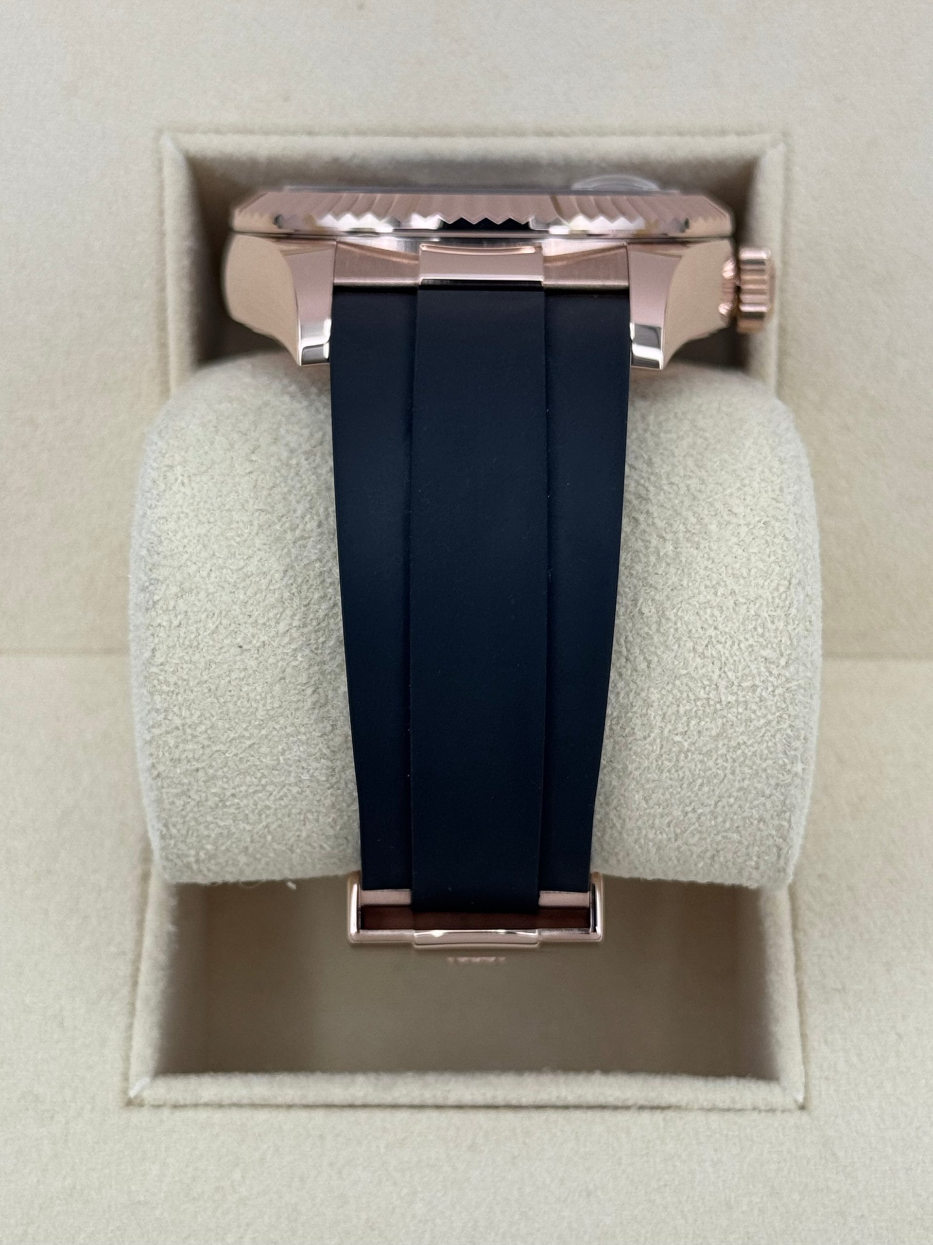 2022 Rolex Sky-Dweller 42mm 326235 Rose Gold Oysterflex Chocolate Dial - Image 3