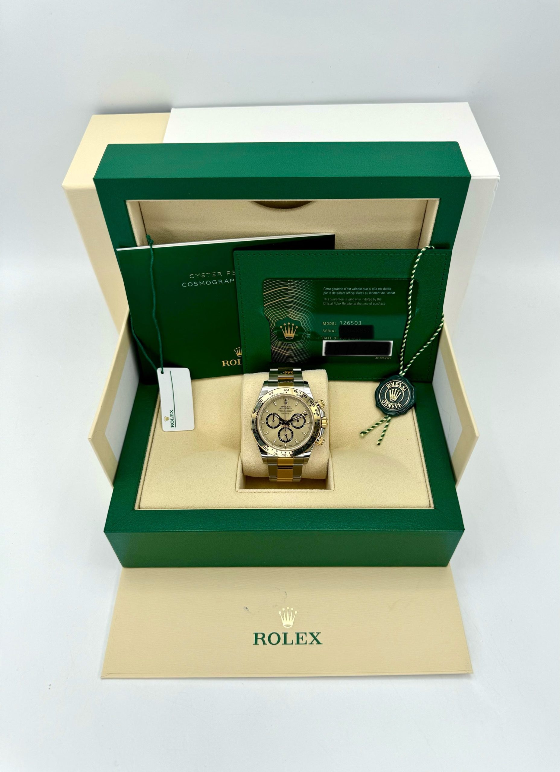 NEW 2025 Rolex Daytona 40mm 126503 Two-Tone Champagne Dial - Image 12