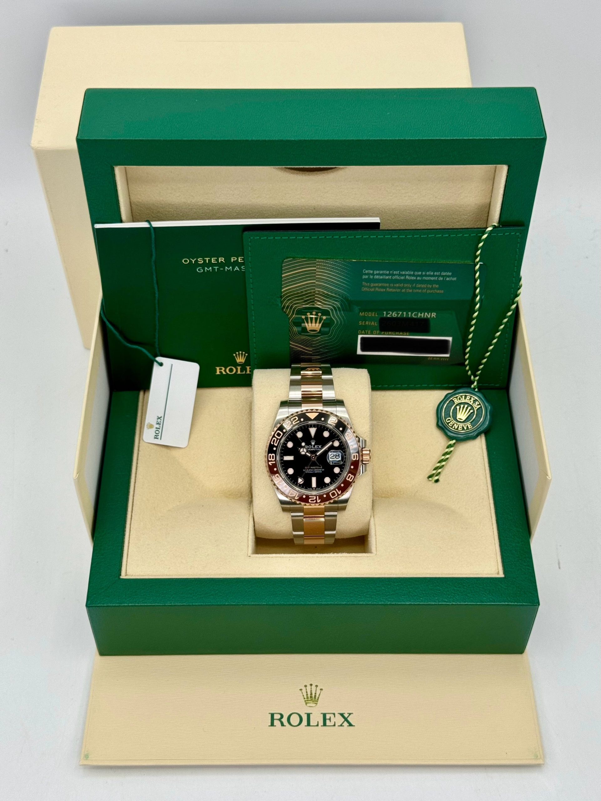 2022 Rolex GMT-Master II "Rootbeer" 40mm 126711CHNR Two-Tone - Image 12