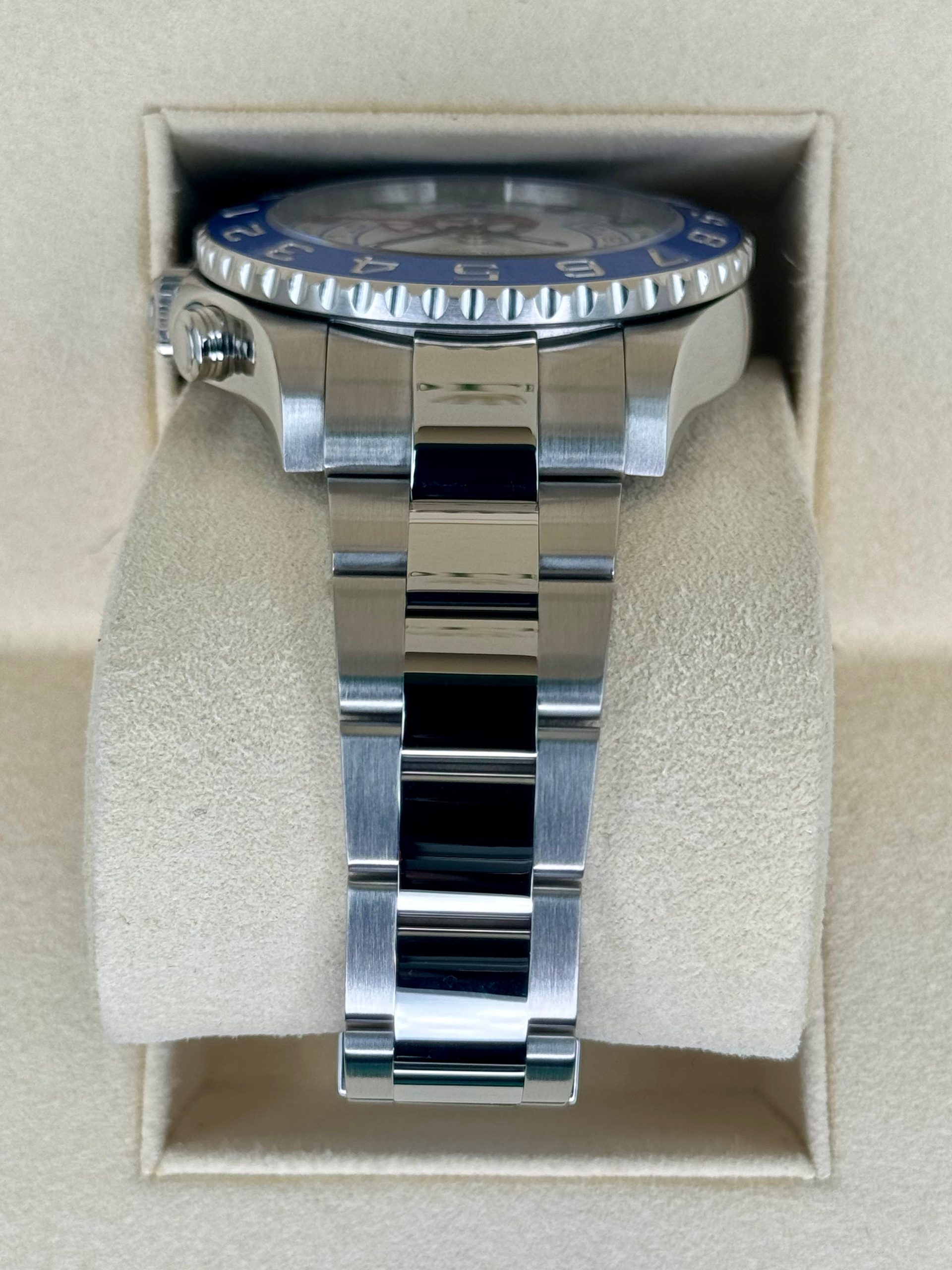 2016 Rolex Yacht-Master II 44mm 116680 Stainless Steel White Dial - Image 4