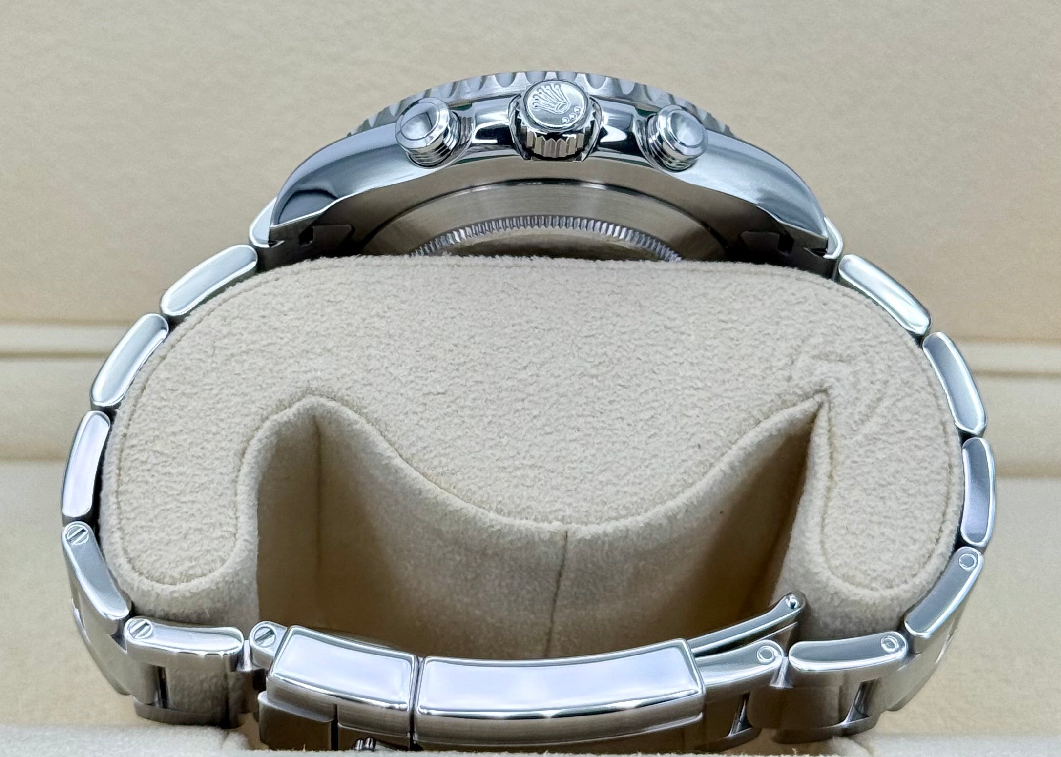 2016 Rolex Yacht-Master II 44mm 116680 Stainless Steel White Dial - Image 9