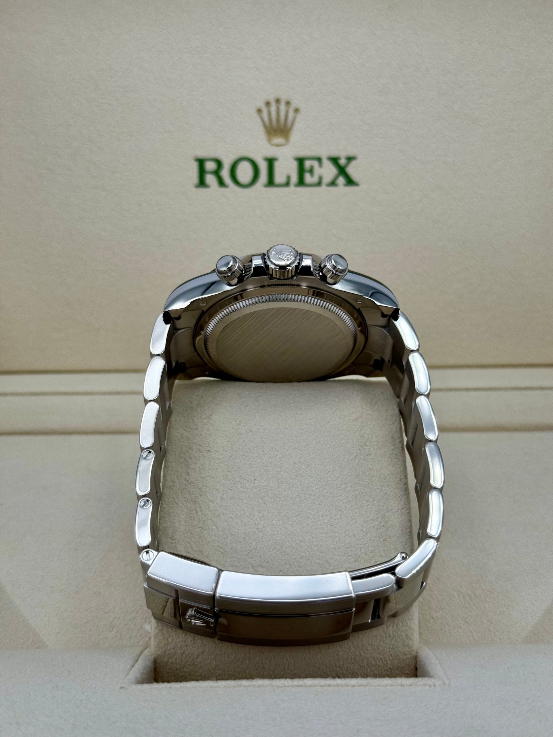 2024 Rolex Daytona 40mm 126509 White Gold Black Dial - Image 9