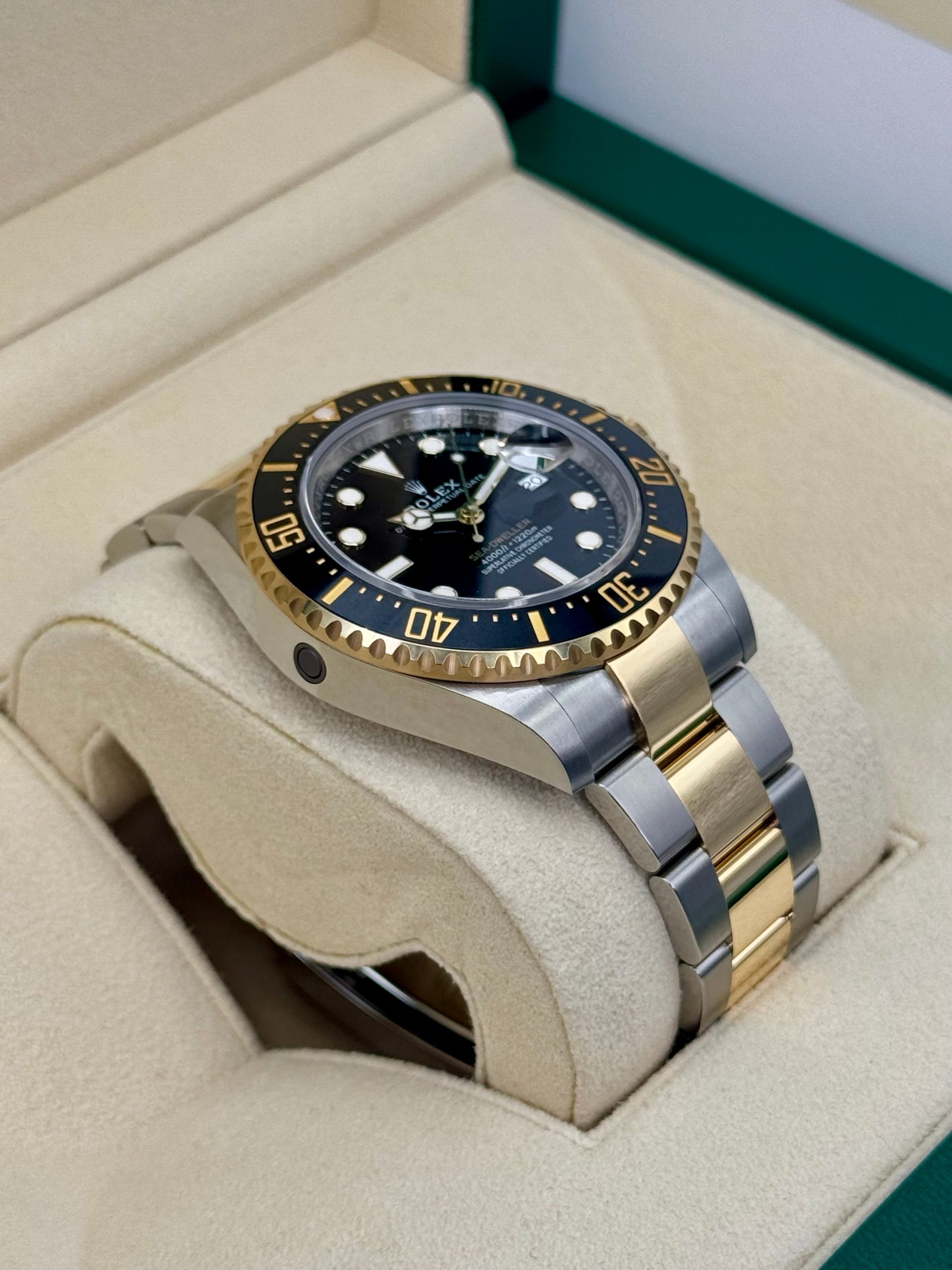 New 2024 Rolex Sea-Dweller 43mm 126603 Two-Tone Black Dial - Image 6