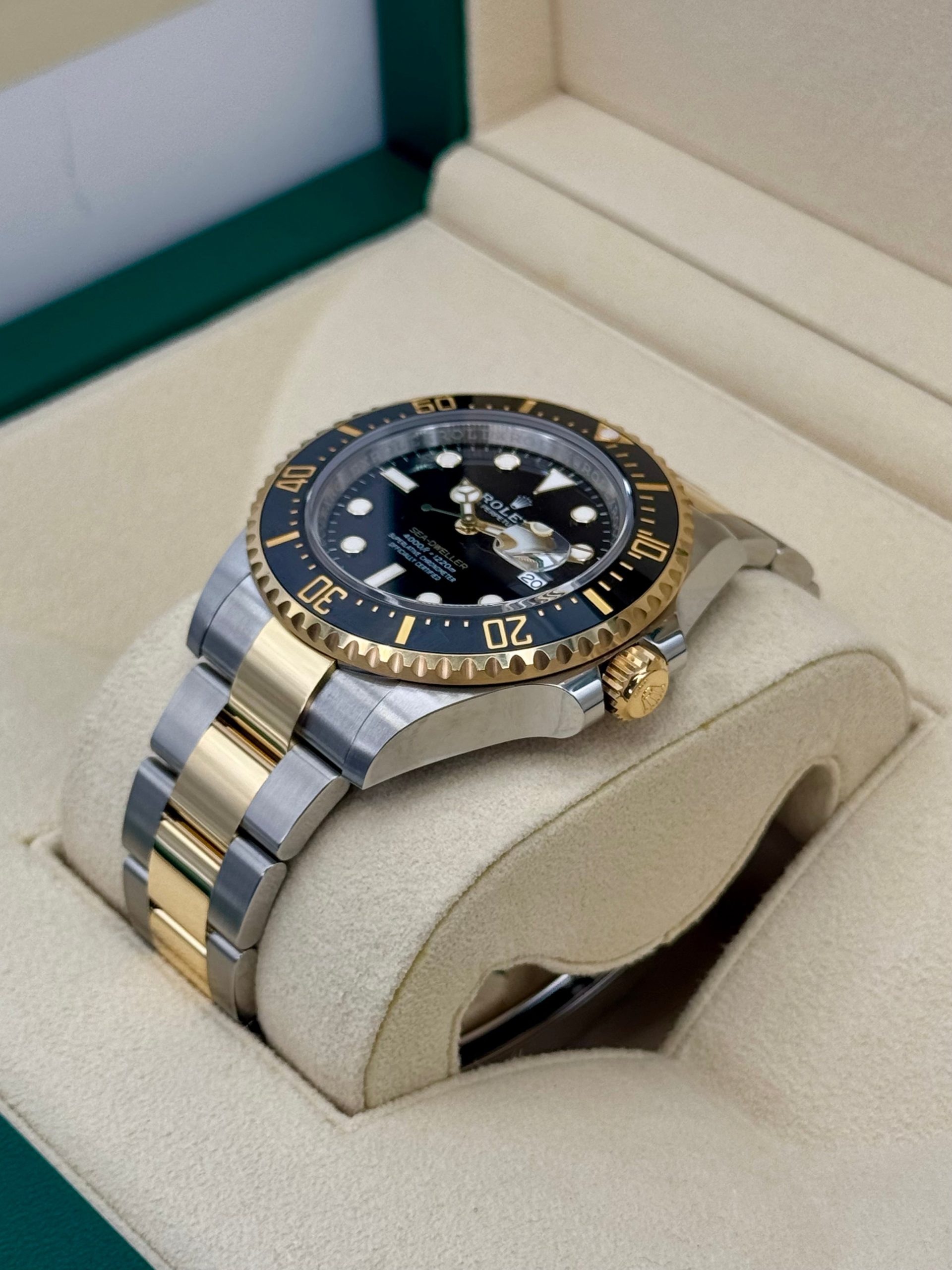 New 2024 Rolex Sea-Dweller 43mm 126603 Two-Tone Black Dial - Image 5