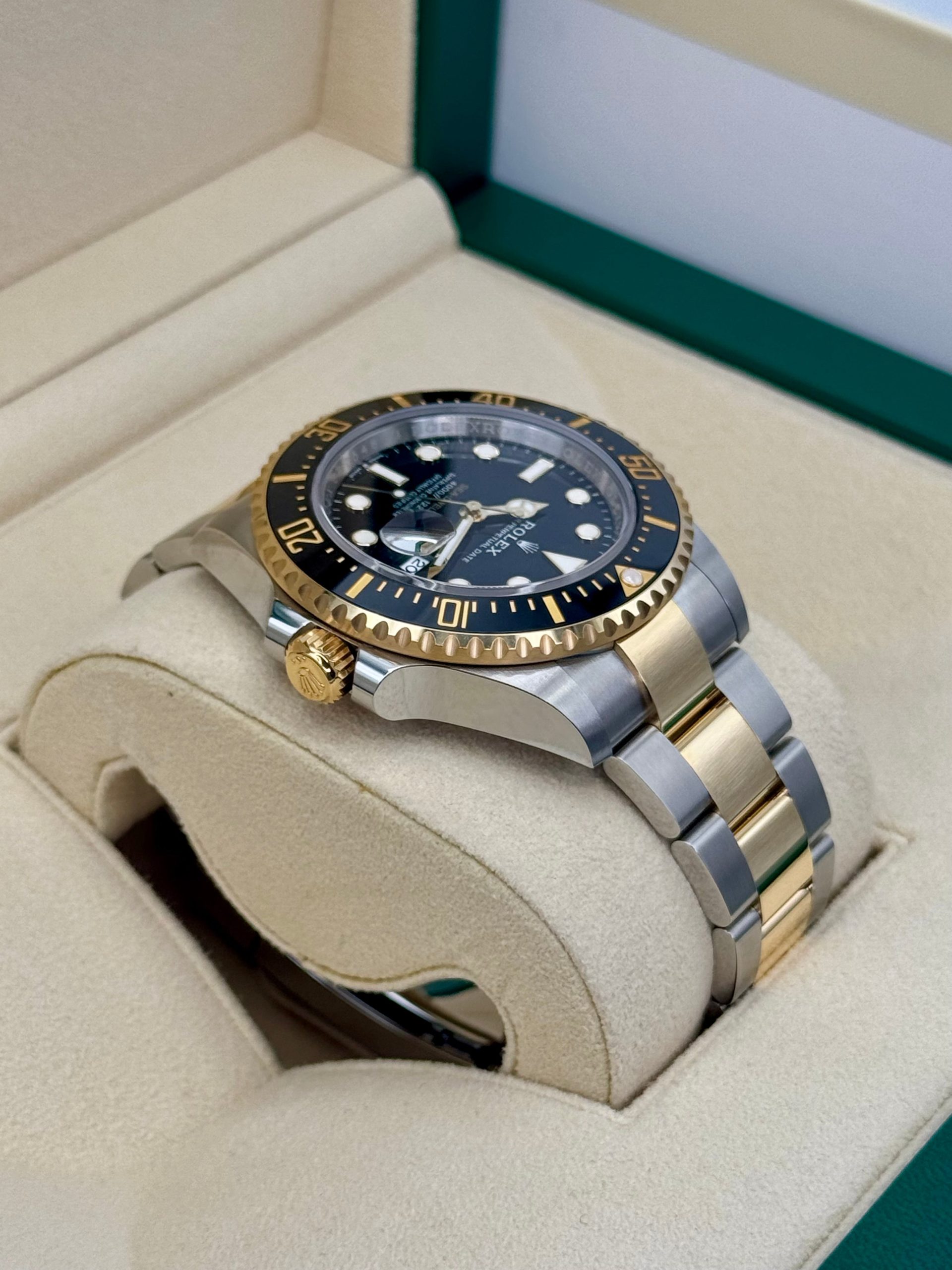 New 2024 Rolex Sea-Dweller 43mm 126603 Two-Tone Black Dial - Image 8